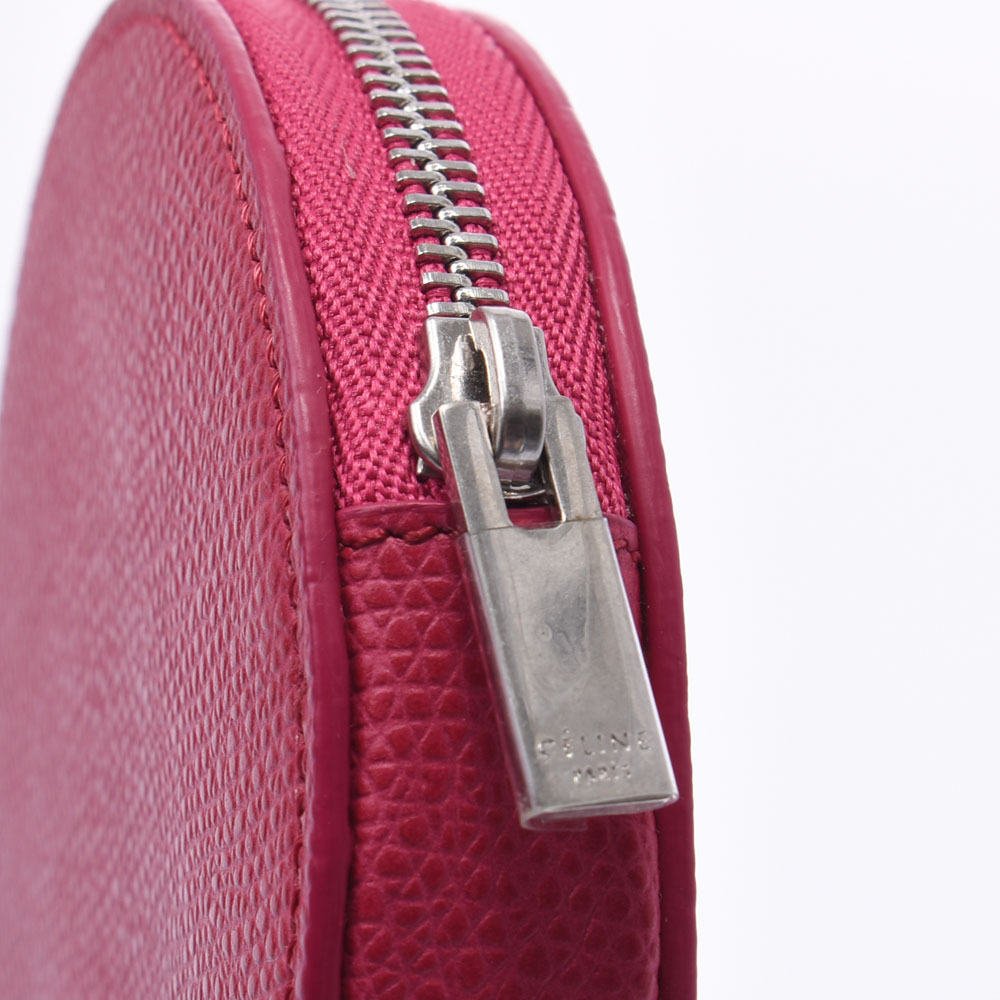 Celine Pink Wallet Calfskin Round - Picture 7 of 12
